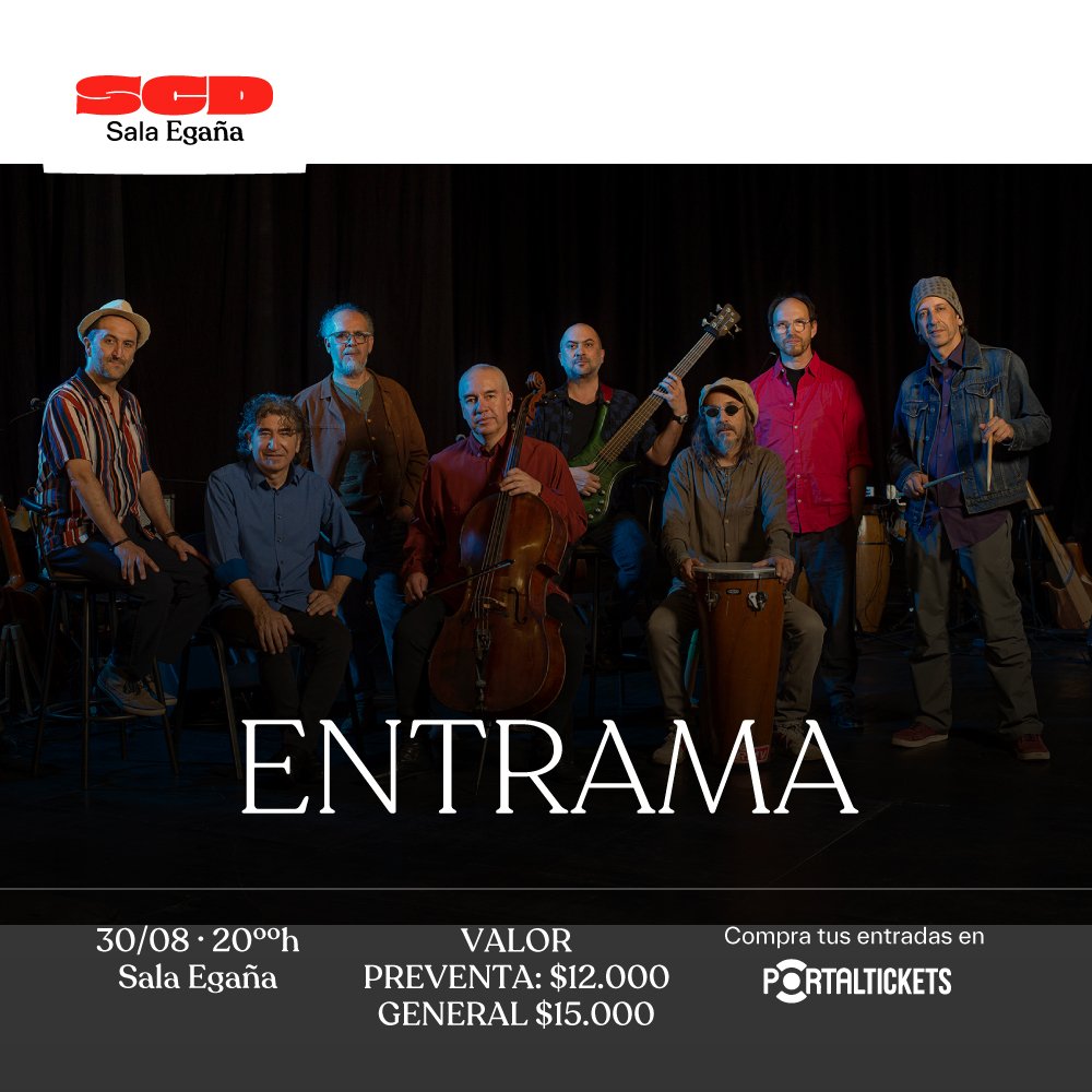 Flyer ENTRAMA EN SALA SCD EGAÑA