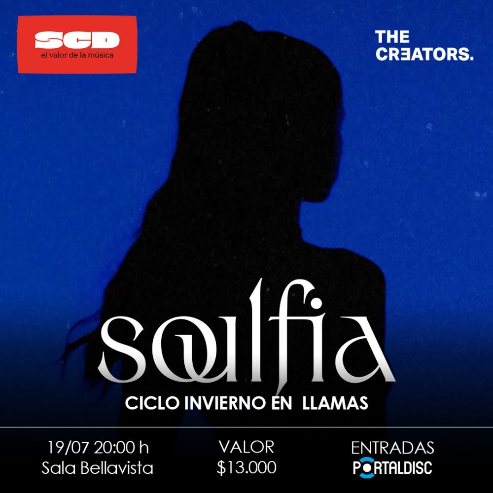 Flyer SOULFIA: CICLO INVIERNO EN LLAMAS EN SALA SCD BELLAVISTA - 20:00
