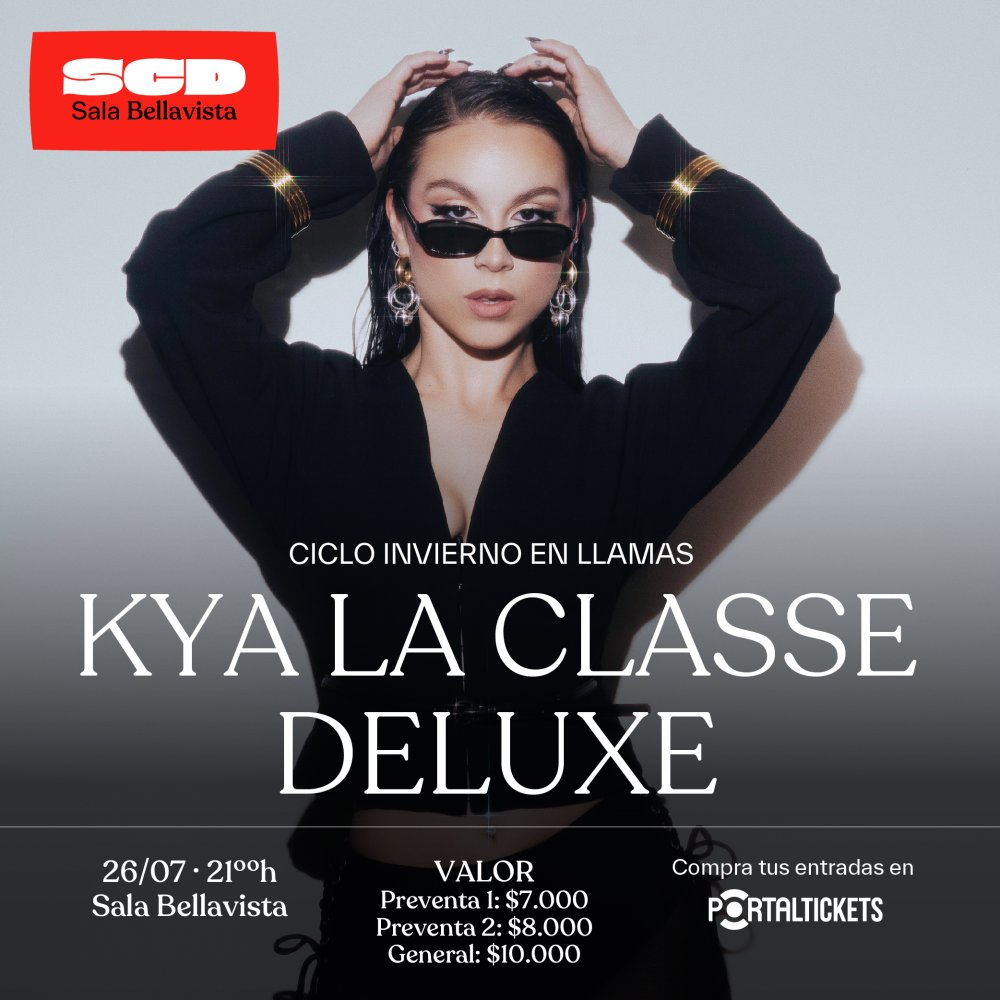 Flyer KYA, LA CLASSE DELUXE - CICLO INVIERNO EN LLAMAS EN SCD BELLAVISTA
