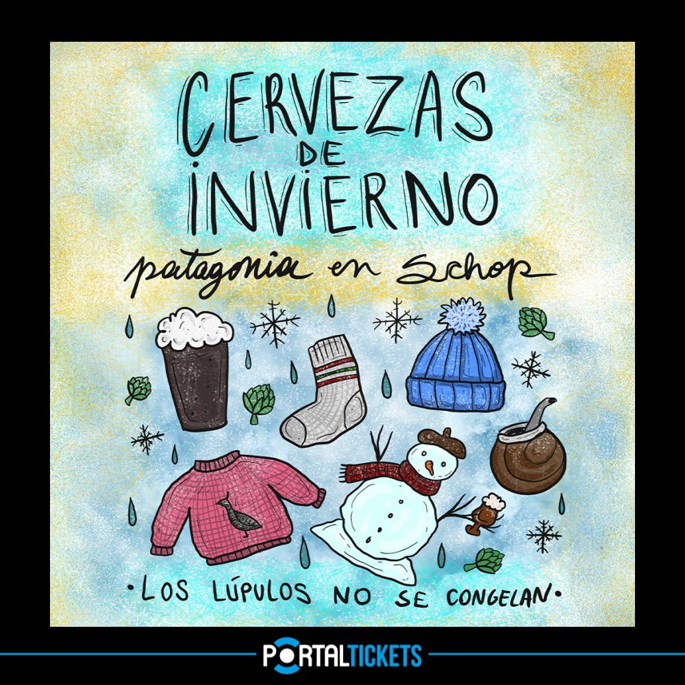 Flyer CERVEZAS DE INVIERNO EN CHILE CHICO