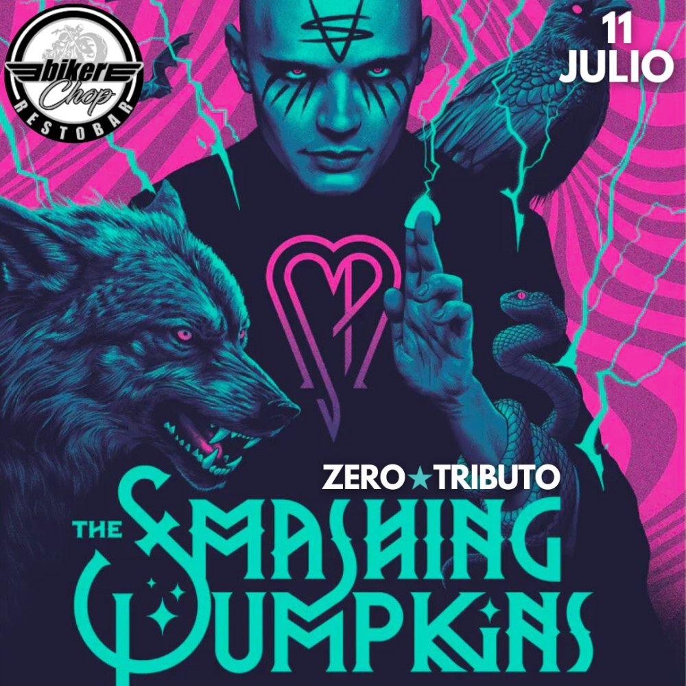 Flyer Evento TRIBUTO A SMASHING PUMPKINS EN BIKER CHOP
