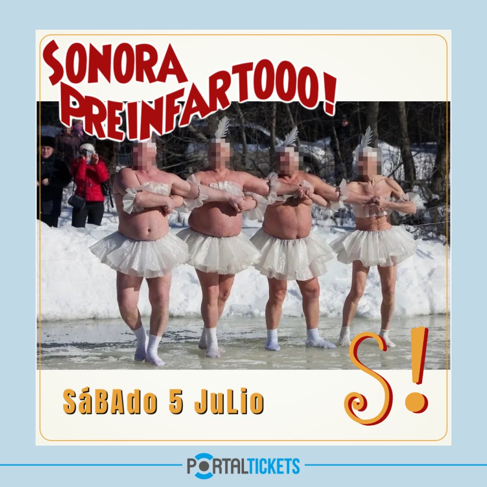 Flyer Evento SONORA PREINFARTO EN EL SANSEACABÓ!, TEMUCO