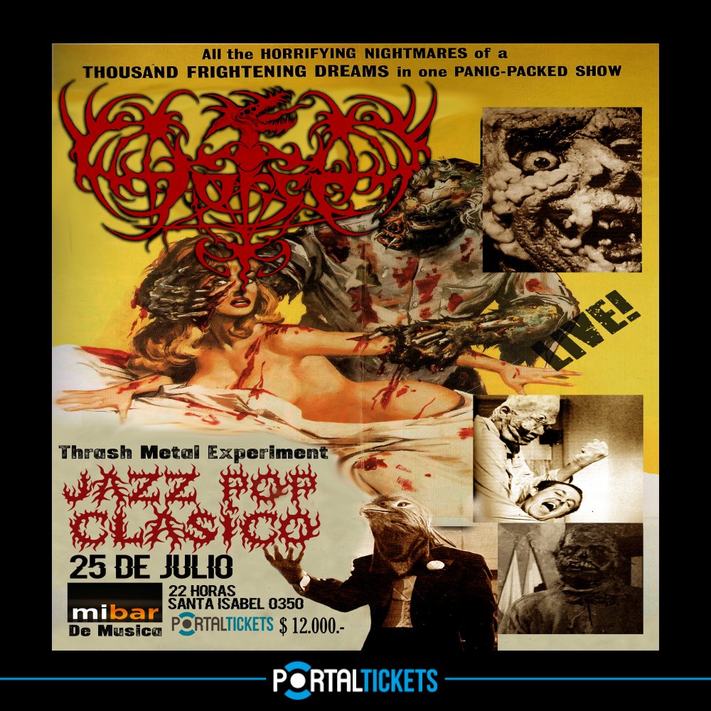 Flyer JAZZ POP CLÁSICO: EXPERIMENTO EN THRASH METAL EN MIBAR