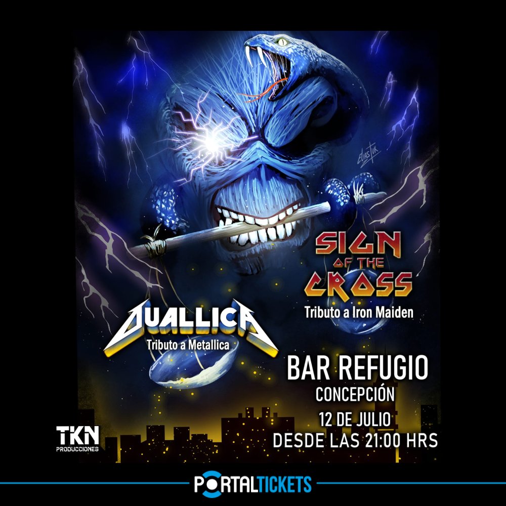 Flyer NOCHE DE LEYENDAS EN REFUGIO, CONCEPCIÓN