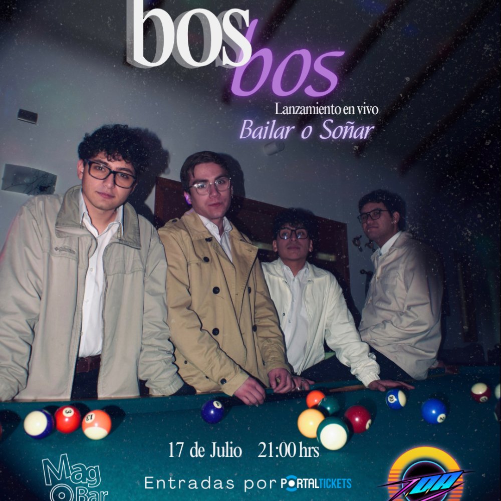 Flyer BOS: LANZAMIENTO BAILAR O SOÑAR EN MAGBAR, CHILLÁN