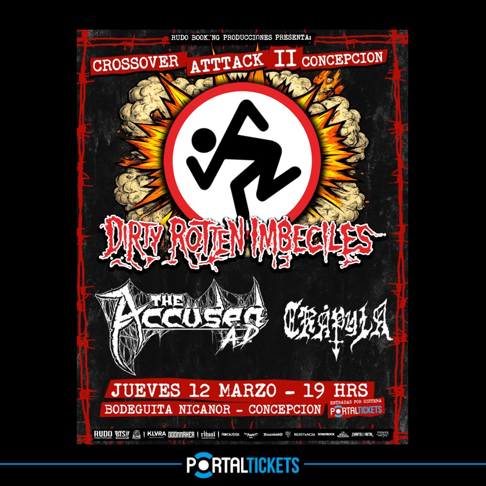 Flyer CROSSOVER ATTACK II: DRI EN CONCEPCIÓN - ESPACIO MARINA