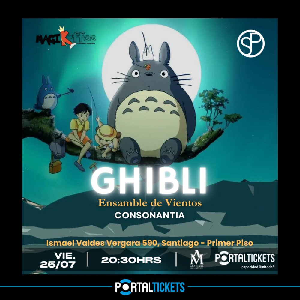 Flyer GHIBLI EN MAGIKOFFEE