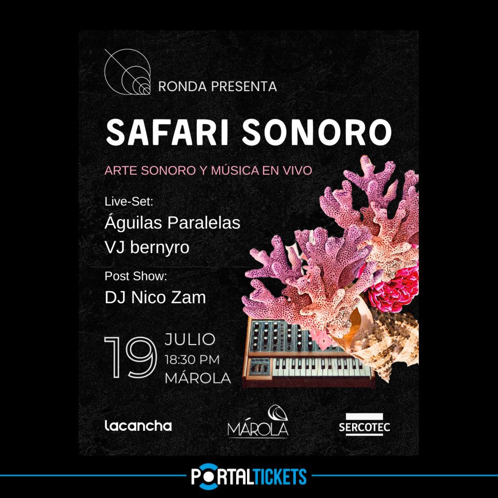 Flyer RONDA PRESENTA: SAFARI SONORO EN MÁROLA, NAVIDAD