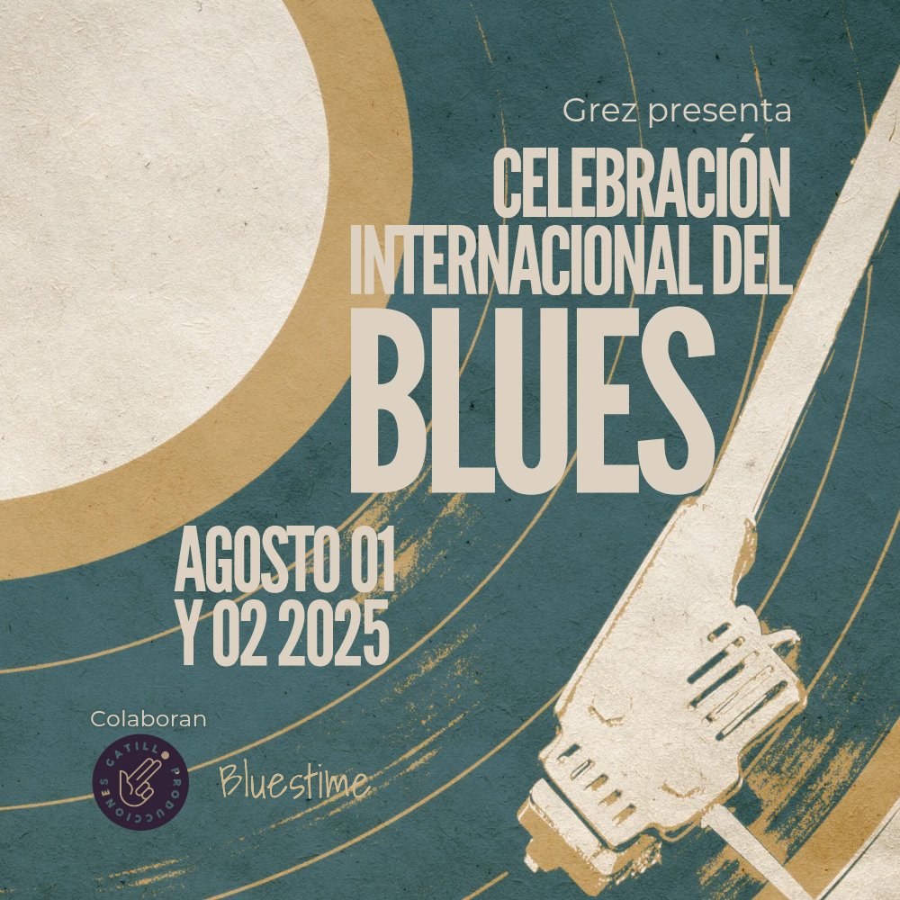 Flyer CELEBRACIÓN INTERNACIONAL DEL BLUES EN GREZ