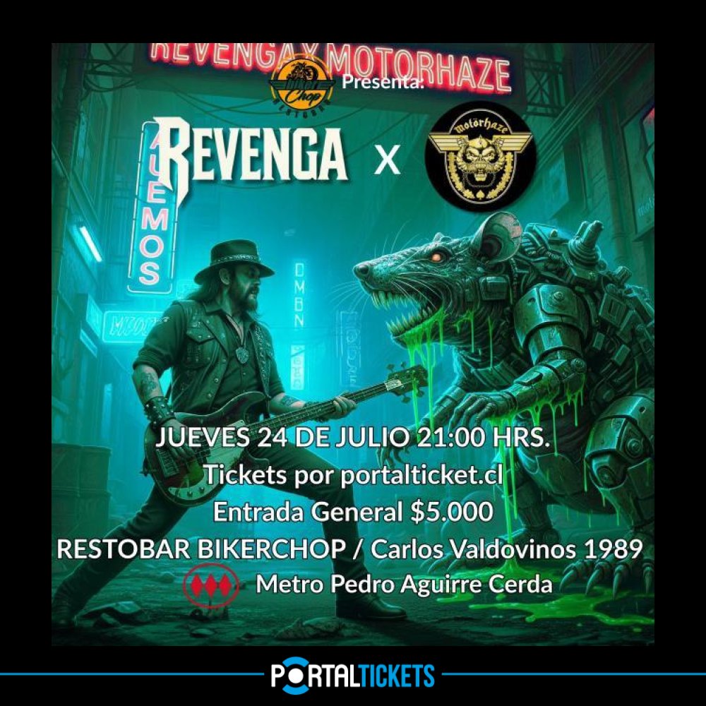 Flyer REVENGA EN BIKERCHOP