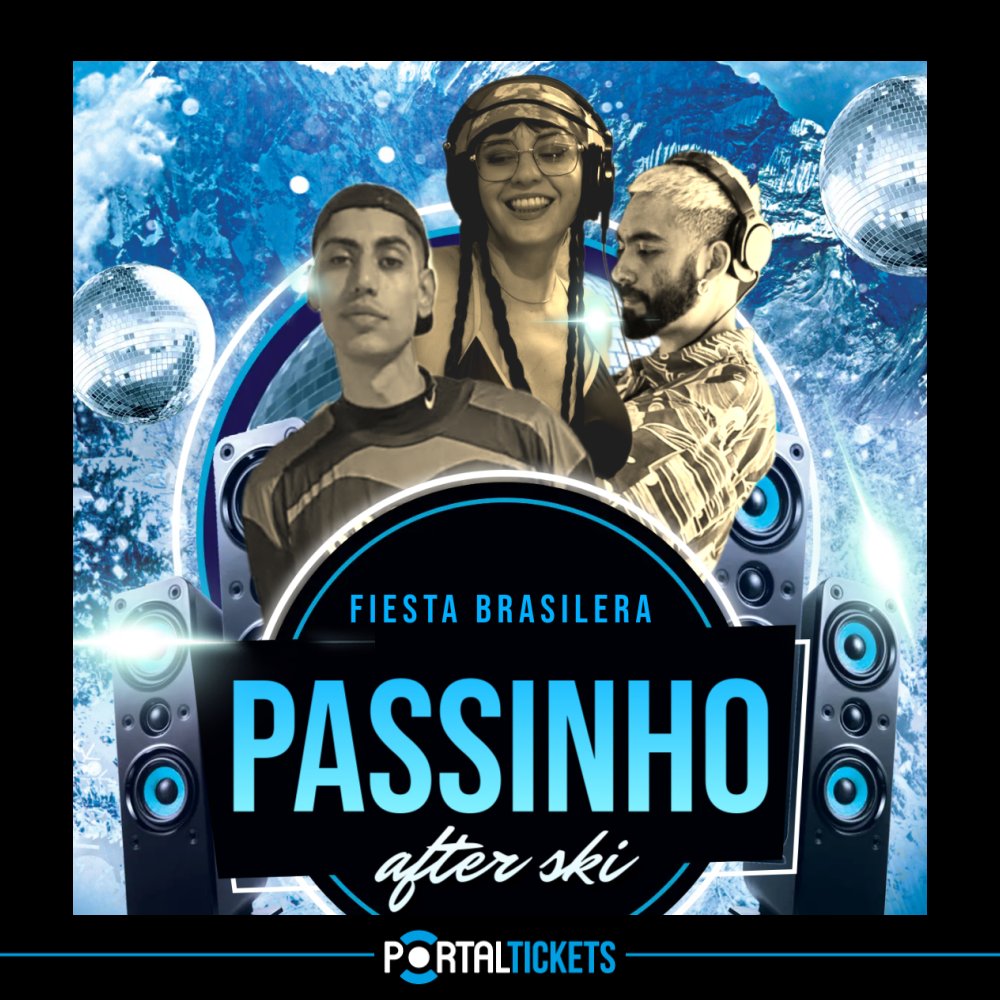 Flyer PASSINHO FIESTA ANIVERSARIO AFTER SKI EN CASONA HILDA PARRA