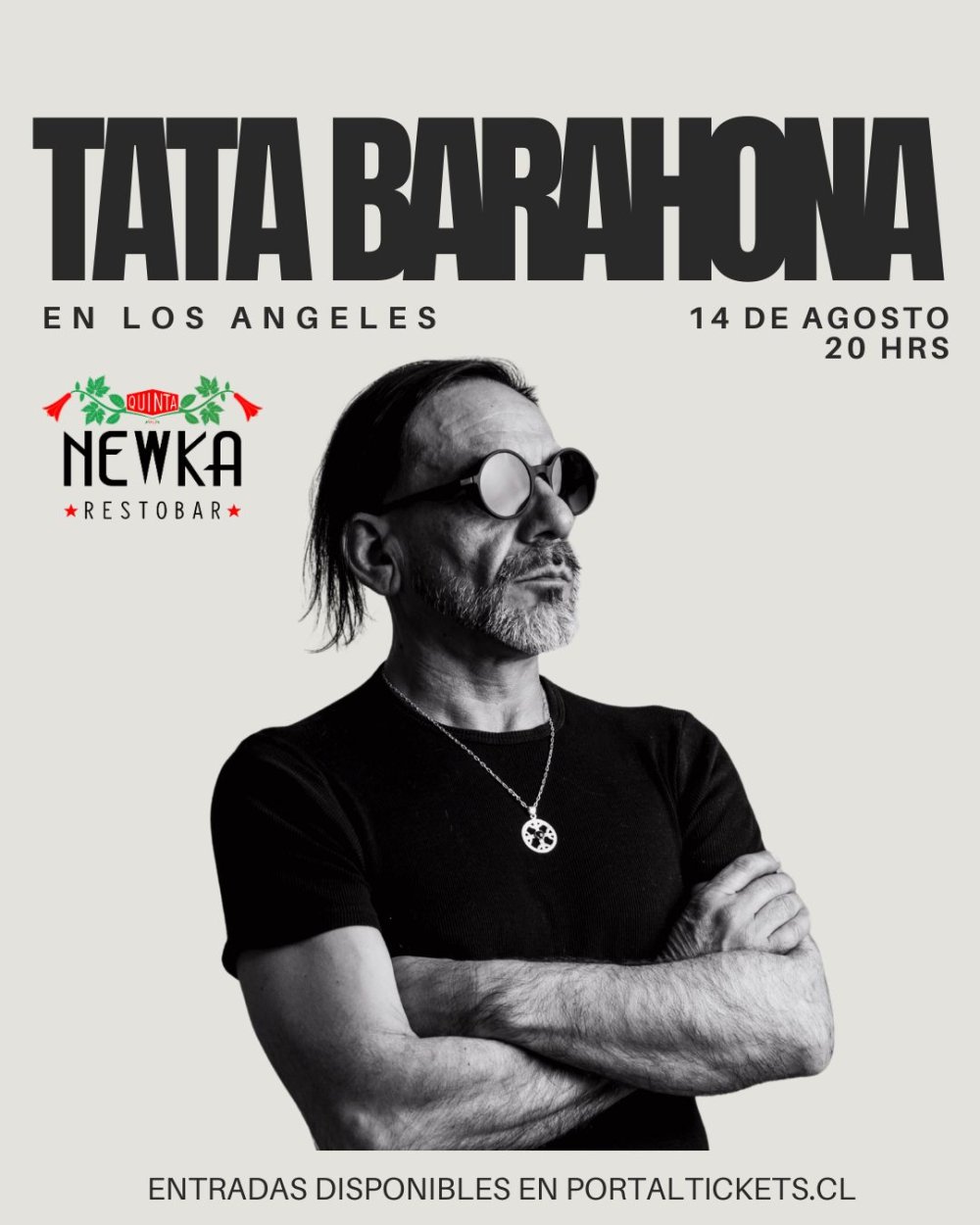 Flyer TATA BARAHONA SOLISTA EN LOS ANGELES