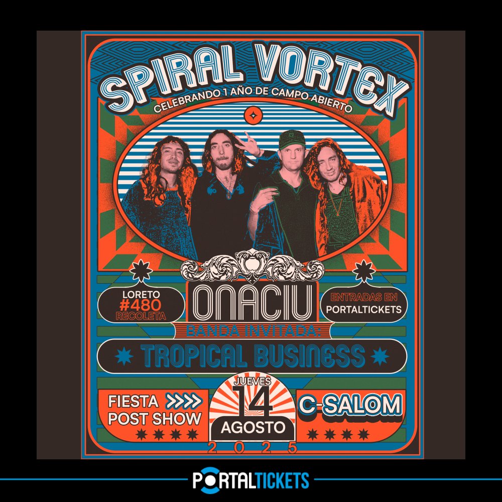 Flyer SPIRAL VORTEX EN ONACIÚ