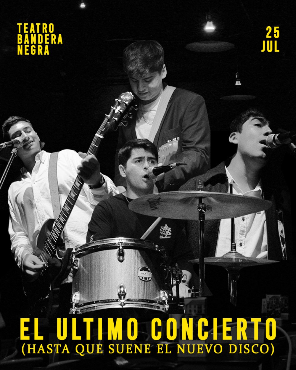 Flyer MAGAZINE EN SALA BANDERA NEGRA, CONCEPCIÓN