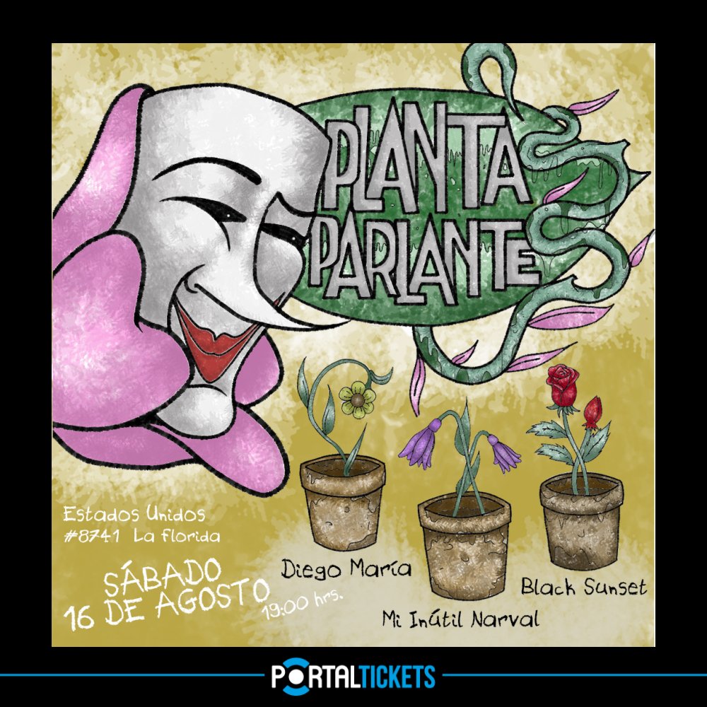 Flyer PLANTA PARLANTE EN ROJAS MAGALLANES