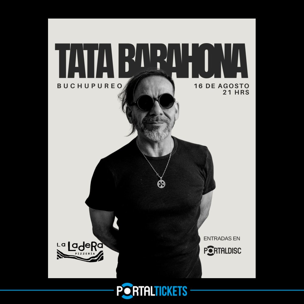 Flyer TATA BARAHONA EN BUCHUPUREO, COBQUECURA