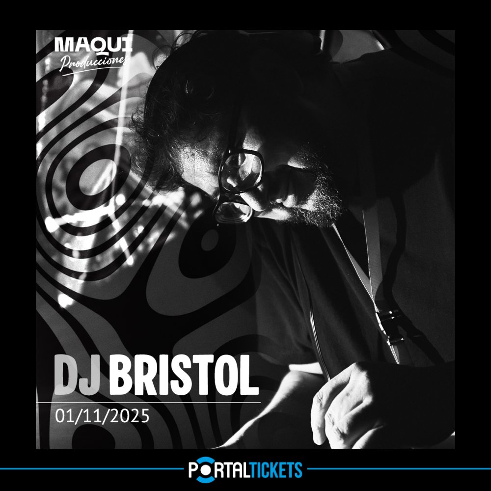 Flyer DJ BRISTOL LIVE EN ESPACIO BOULEVARD, LINARES