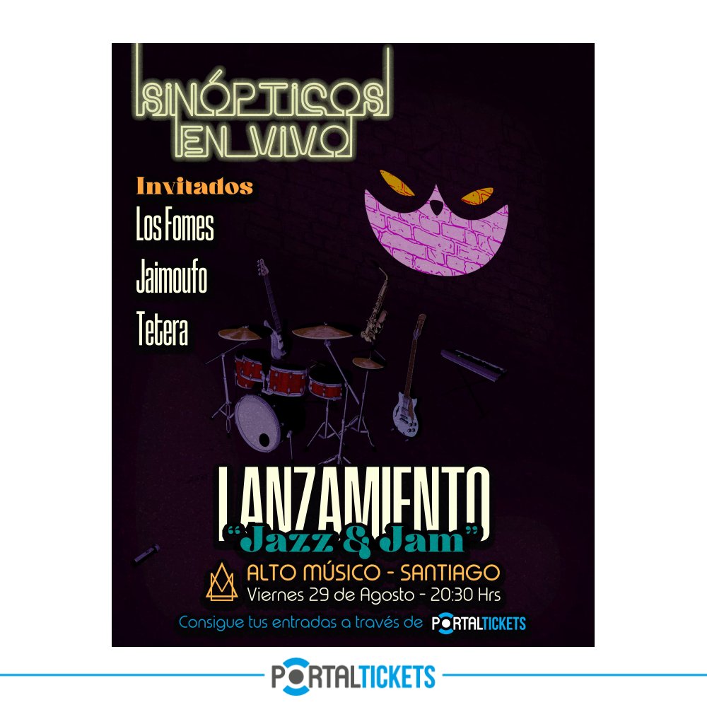 Flyer SINOPTICOS EN ALTO MUSICO