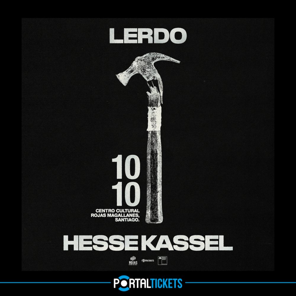 Flyer LERDO + HESSE KASSEL EN ROJAS