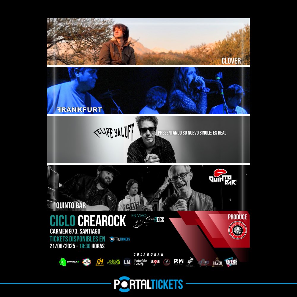 Flyer CICLO SPIRALIS VOL 05 EN CREAROCK