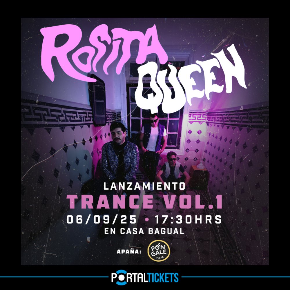 Flyer ROSITA QUEEN: TRANCE VOLUMEN 1 EN CASA BAGUAL