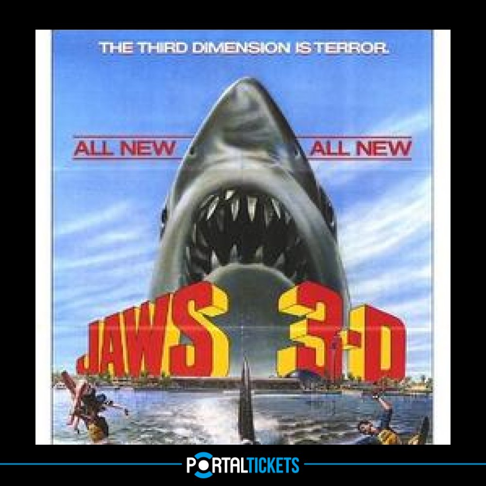 Flyer Evento TIBURÓN EN 3D EN NEXOCINEMA