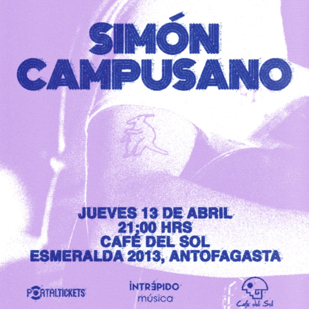 Flyer SIMON CAMPUSANO EN ANTOFAGASTA