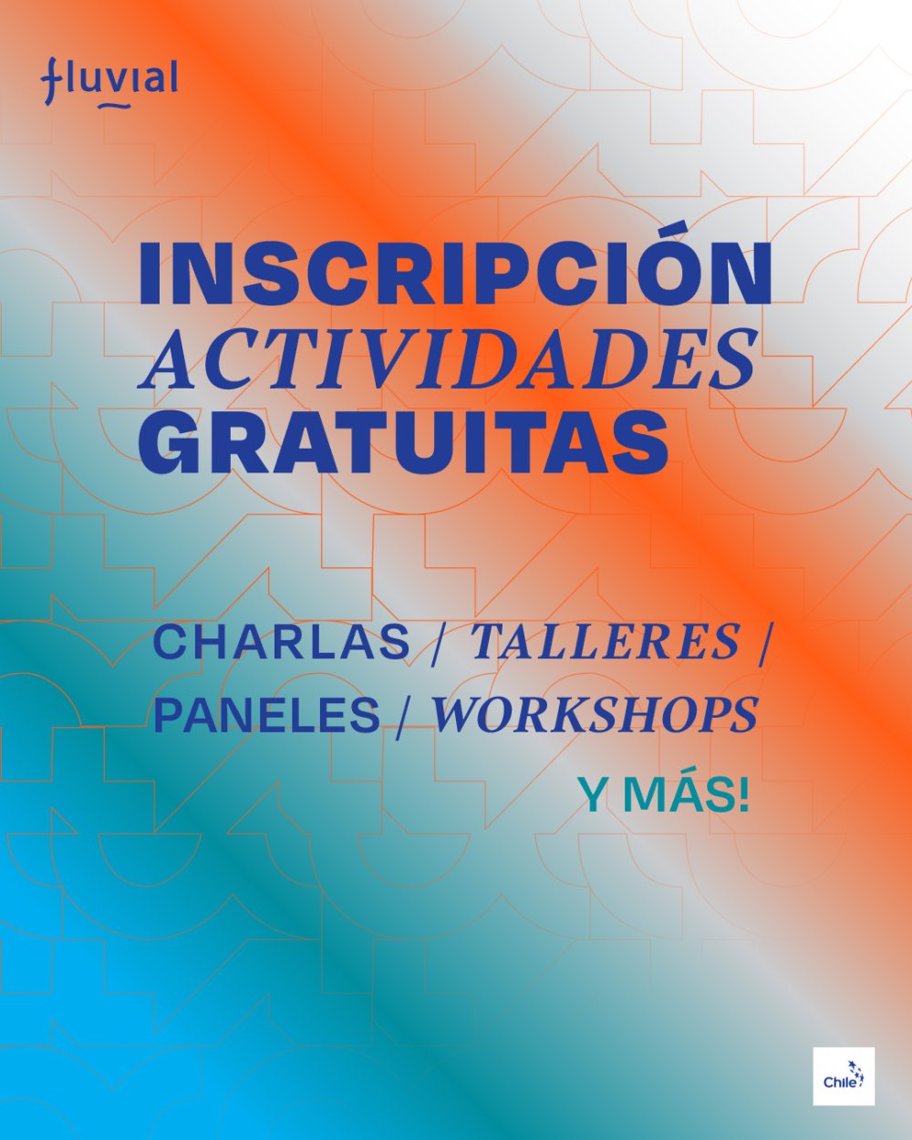 Flyer FLUVIAL 2025 - ACTIVIDADES FORMATIVAS GRATUITAS