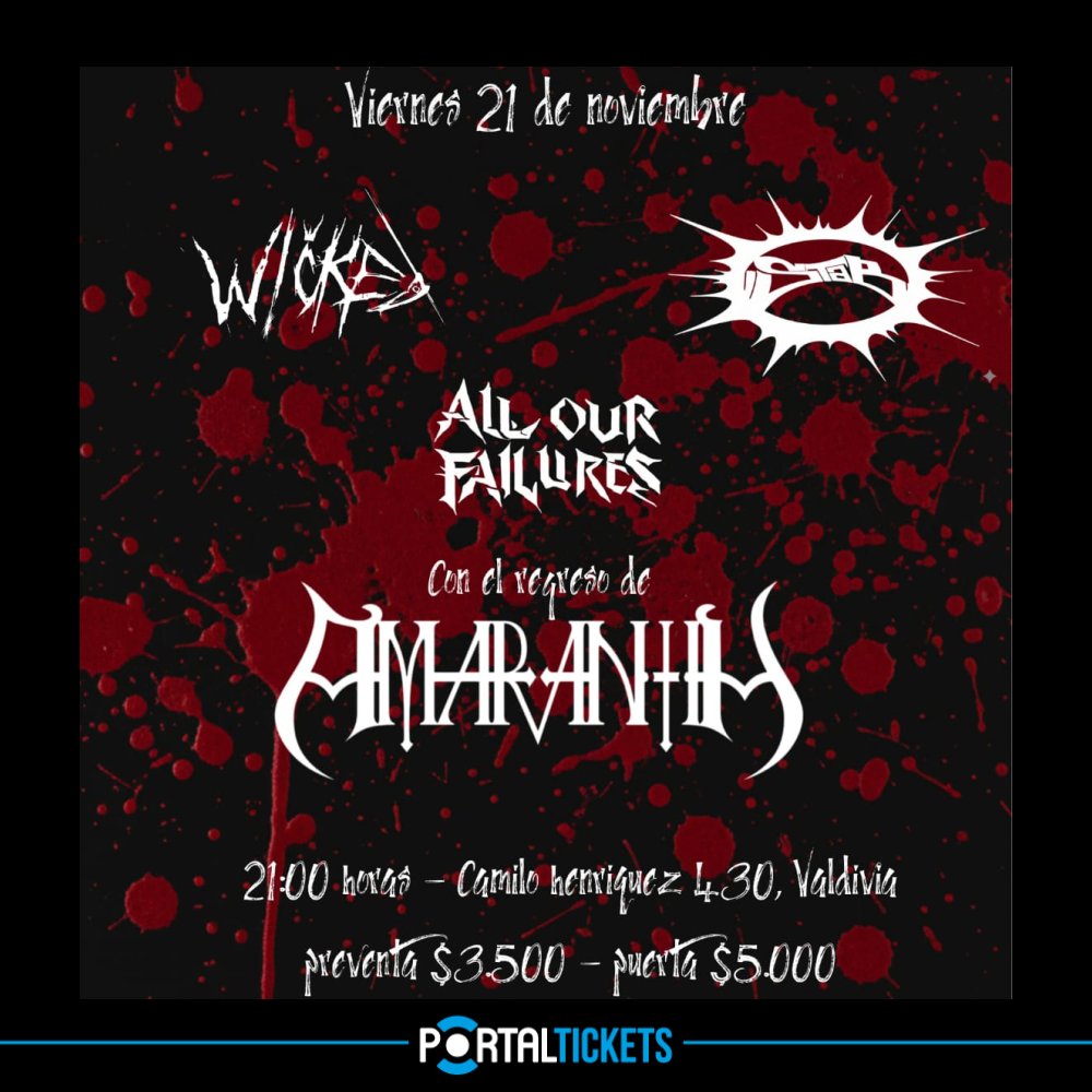 Flyer Evento BREAKDOWN 0.0.1 EN BIVALDI, VALDIVIA