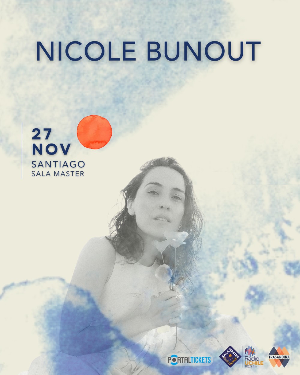 Flyer NICOLE BUNOUT EN SALA MASTER