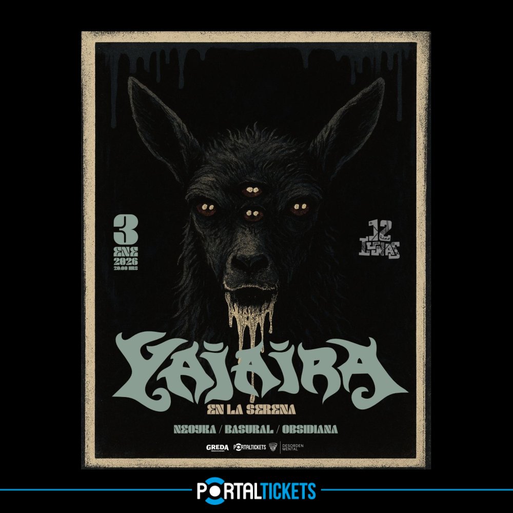 Flyer YAJAIRA EN 12 LUNAS, LA SERENA