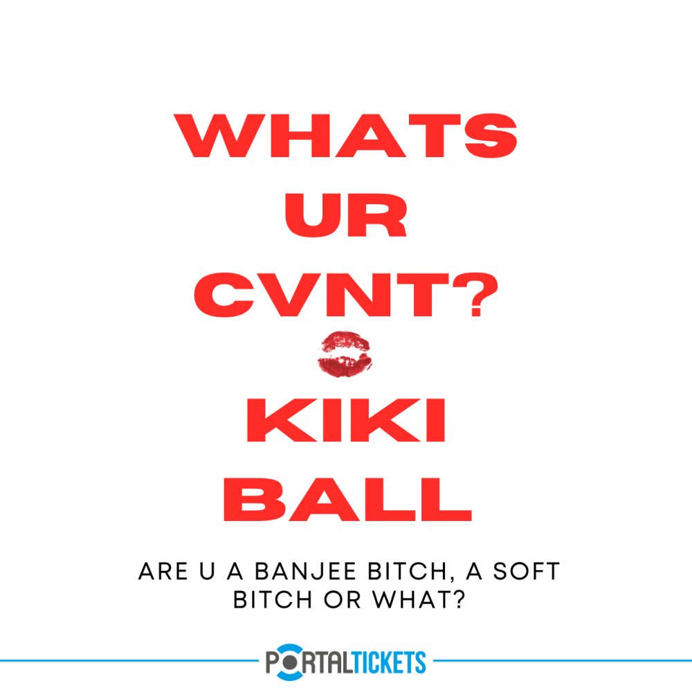 Flyer WHAT'S UR CVNT?? - KIKI BALL EN BANDERA 1001, CONCEPCIÓN