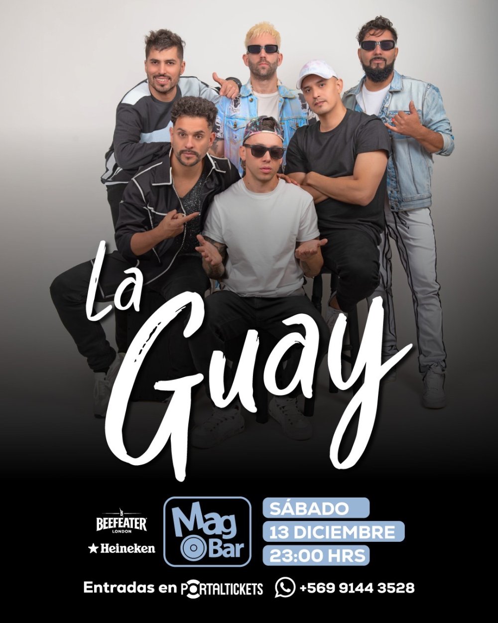 Flyer LA GUAY EN MAGBAR, CHILLÁN