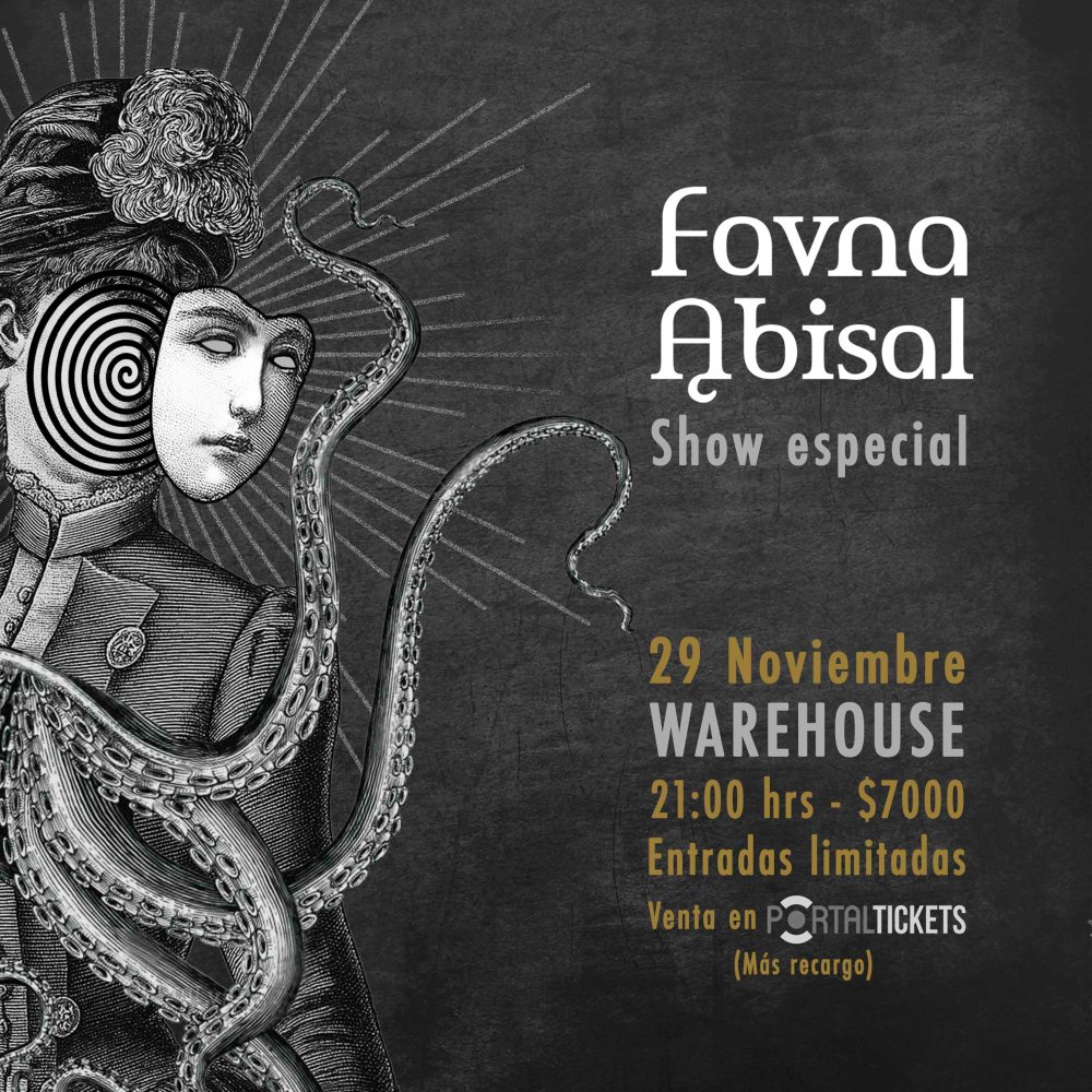 Flyer FAVNA ABISAL EN WAREHOUSE