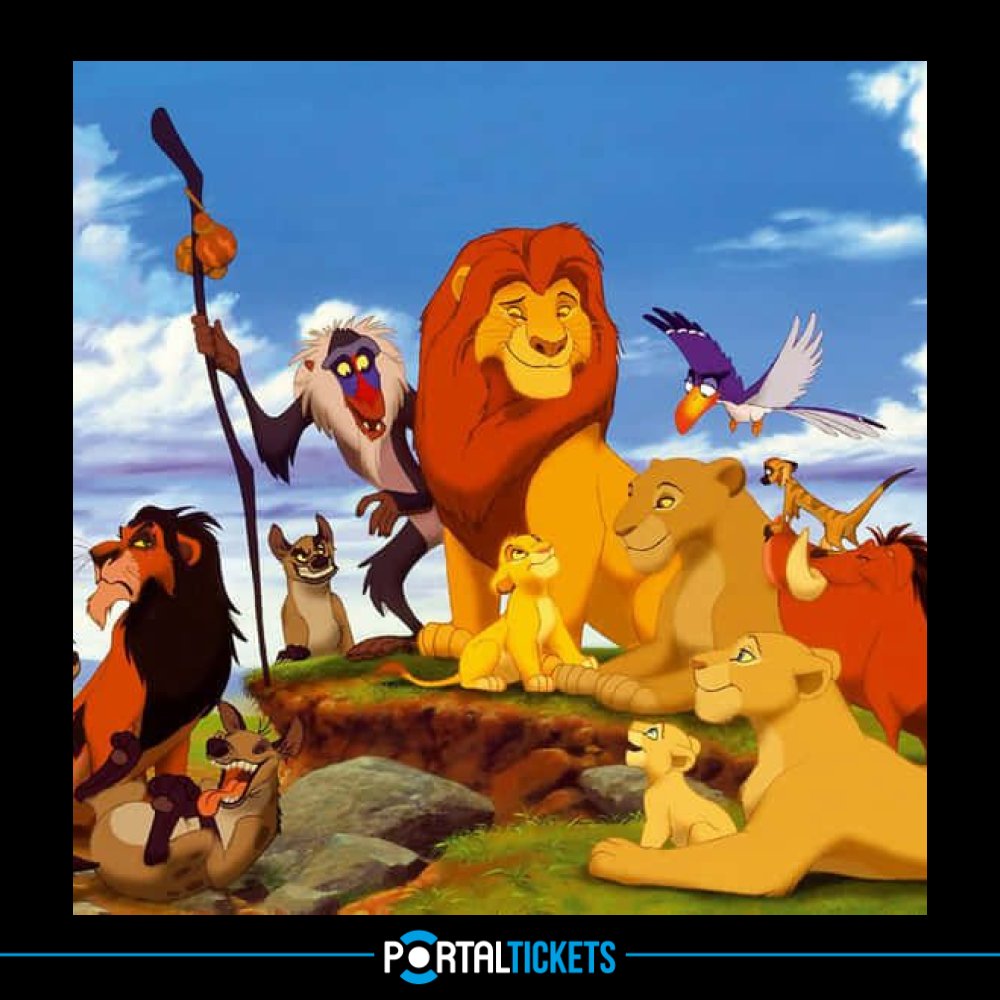 Flyer ESTRENO OBRA "EL REY LEÓN" EN ANFITEATRO CENTRO CULTURAL LA FLORIDA