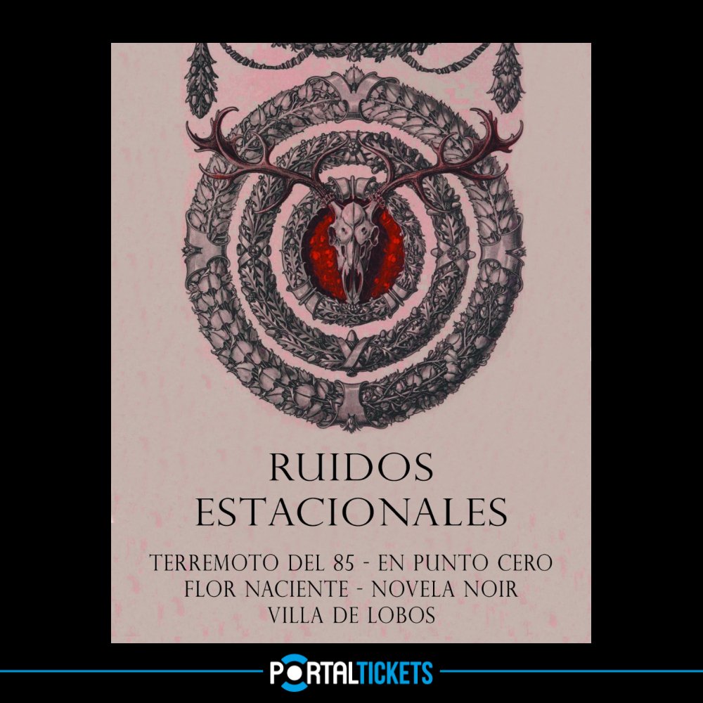 Flyer RUIDOS ESTACIONALES EN CAJACÚSTICA