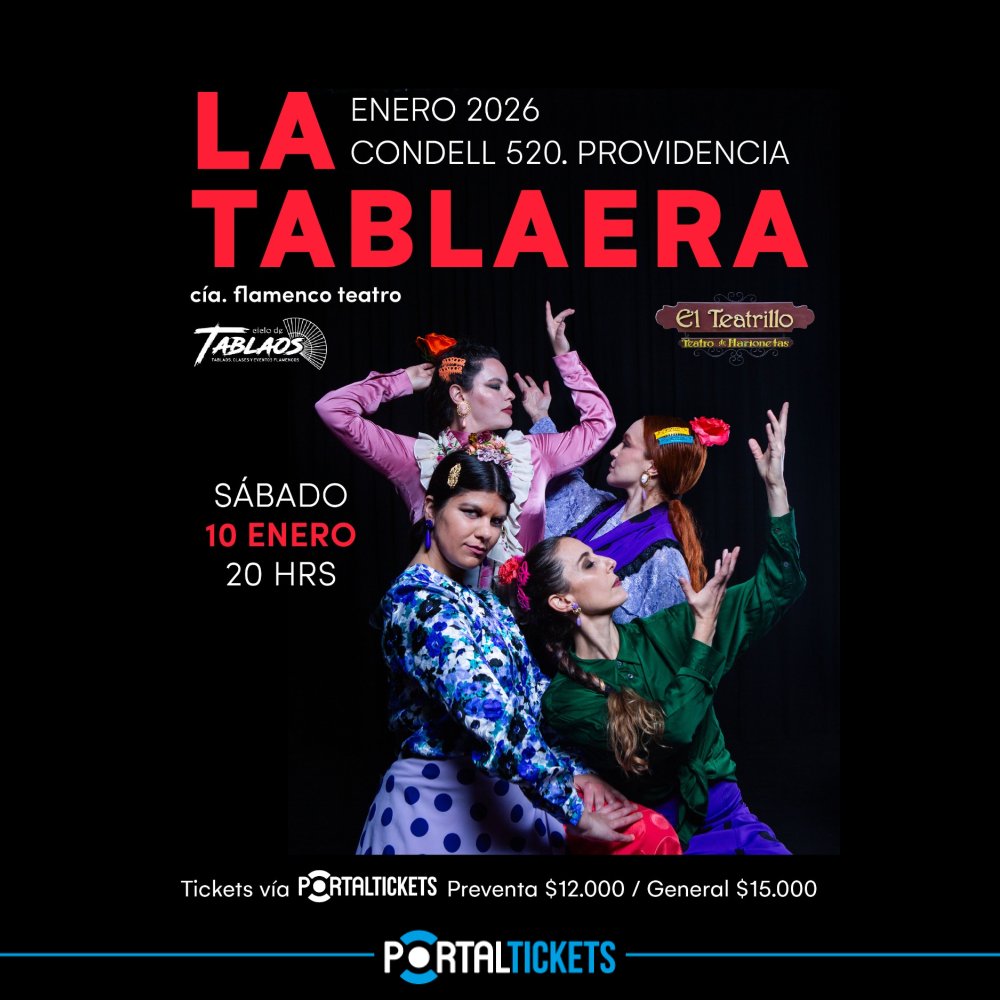 Flyer LA TABLAERA EN EL TEATRILLO