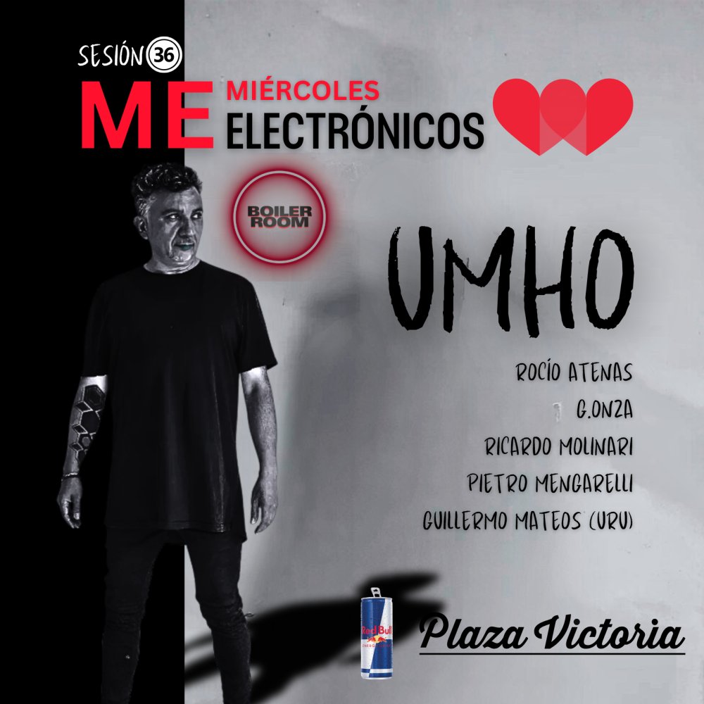 Flyer Evento MIÉRCOLES ELECTRÓNICOS EN PROVIDENCIA (SESIÓN 36 PIANO BAR + BOILER ROOM) PRESENTA A UMHO +ROCÍO ATENAS + G.ONZA + RICARDO MOLINARI + PIETRO MENGARELLI