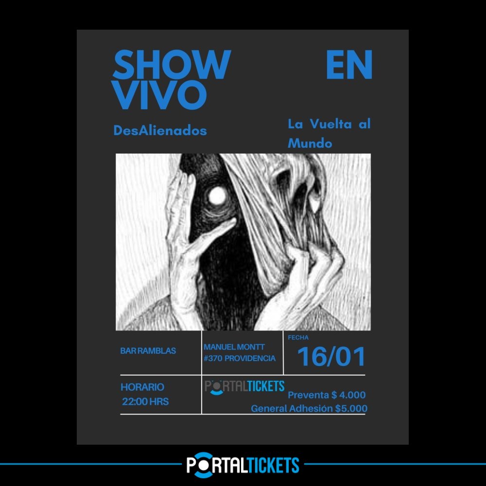 Flyer LA BRÚJULA DEL SENTIDO EN BAR RAMBLAS