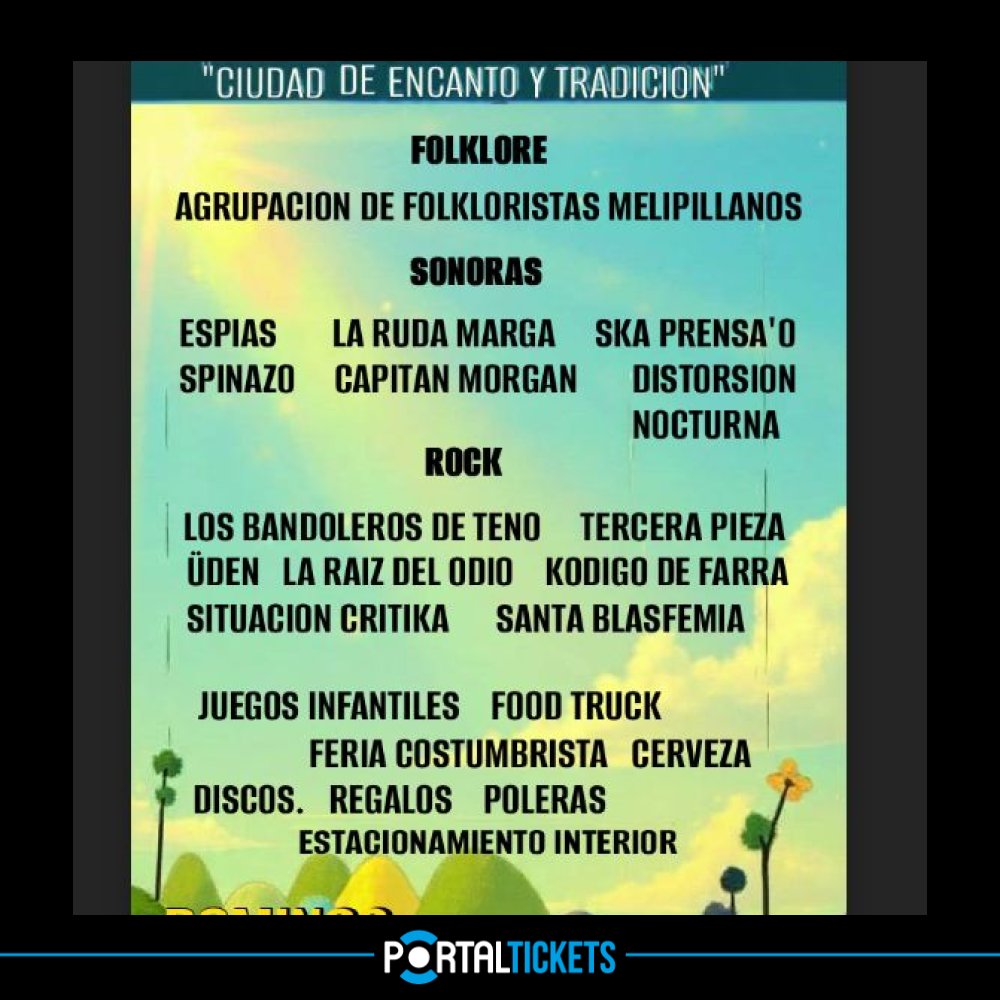 Flyer 4 SONORAS + LOS PEORES DE CHILE SKA Y ROCK N ROLL EN LA MEDIALUNA CULIPRAN,  MELIPILLA