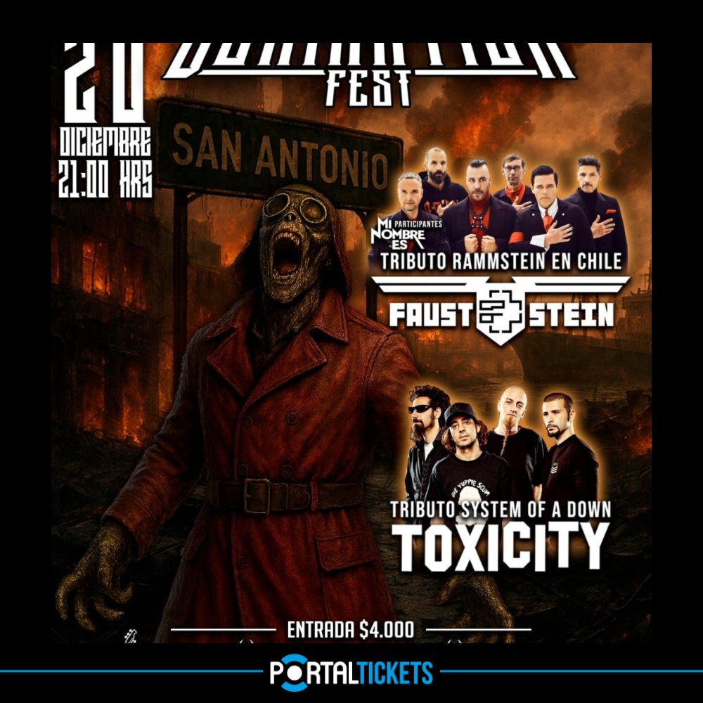 Flyer TRIBUTO EN EL BAJO, SAN ANTONIO