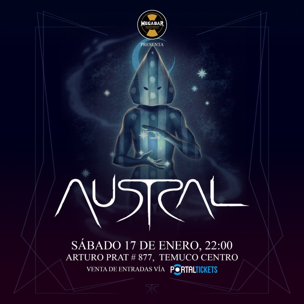 Flyer AUSTRAL EN MEGABAR, TEMUCO