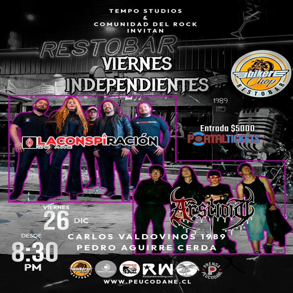 Flyer VIERNES INDEPENDIENTE EN BIKERCHOP