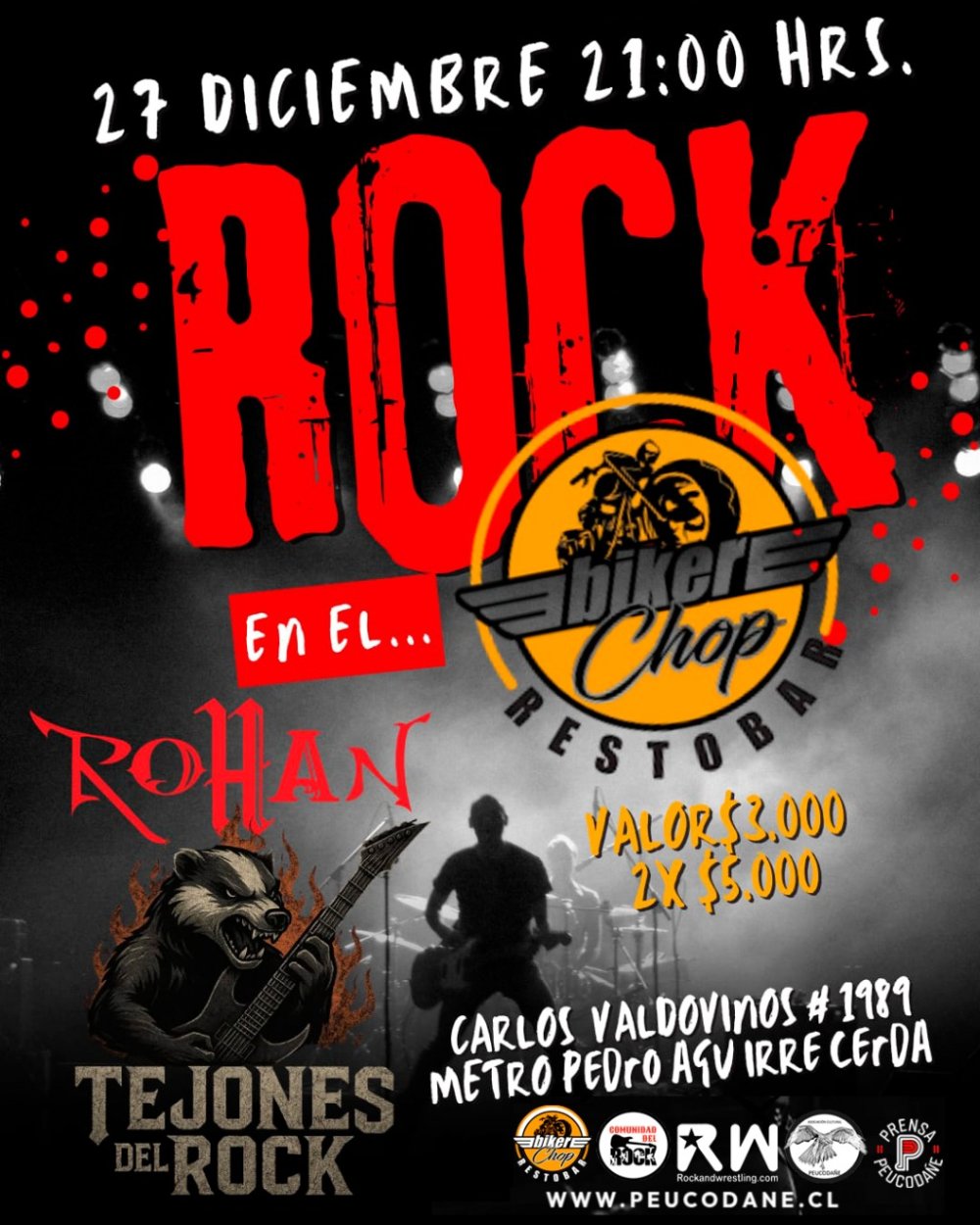 Flyer SÁBADO INDEPENDIENTE EN BIKERCHOP