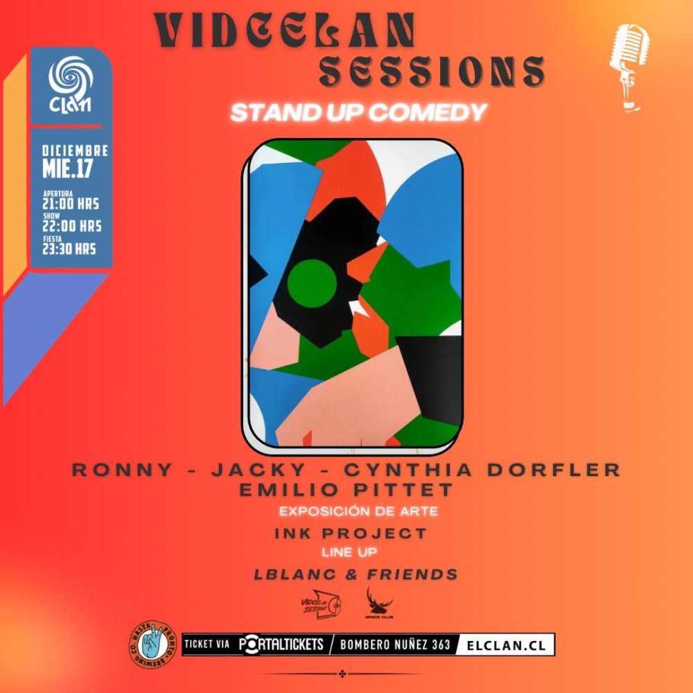 Flyer CLAN PRESENTA: VIDCELAN SESSIONS VOL. 6