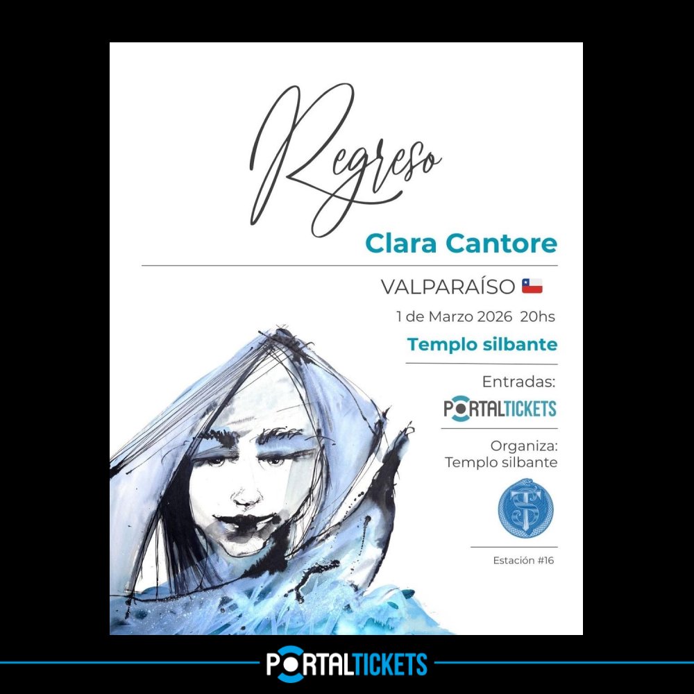 Imagen del evento: CLARA CANTORE EN TEMPLO SILBANTE, VALPARAÍSO