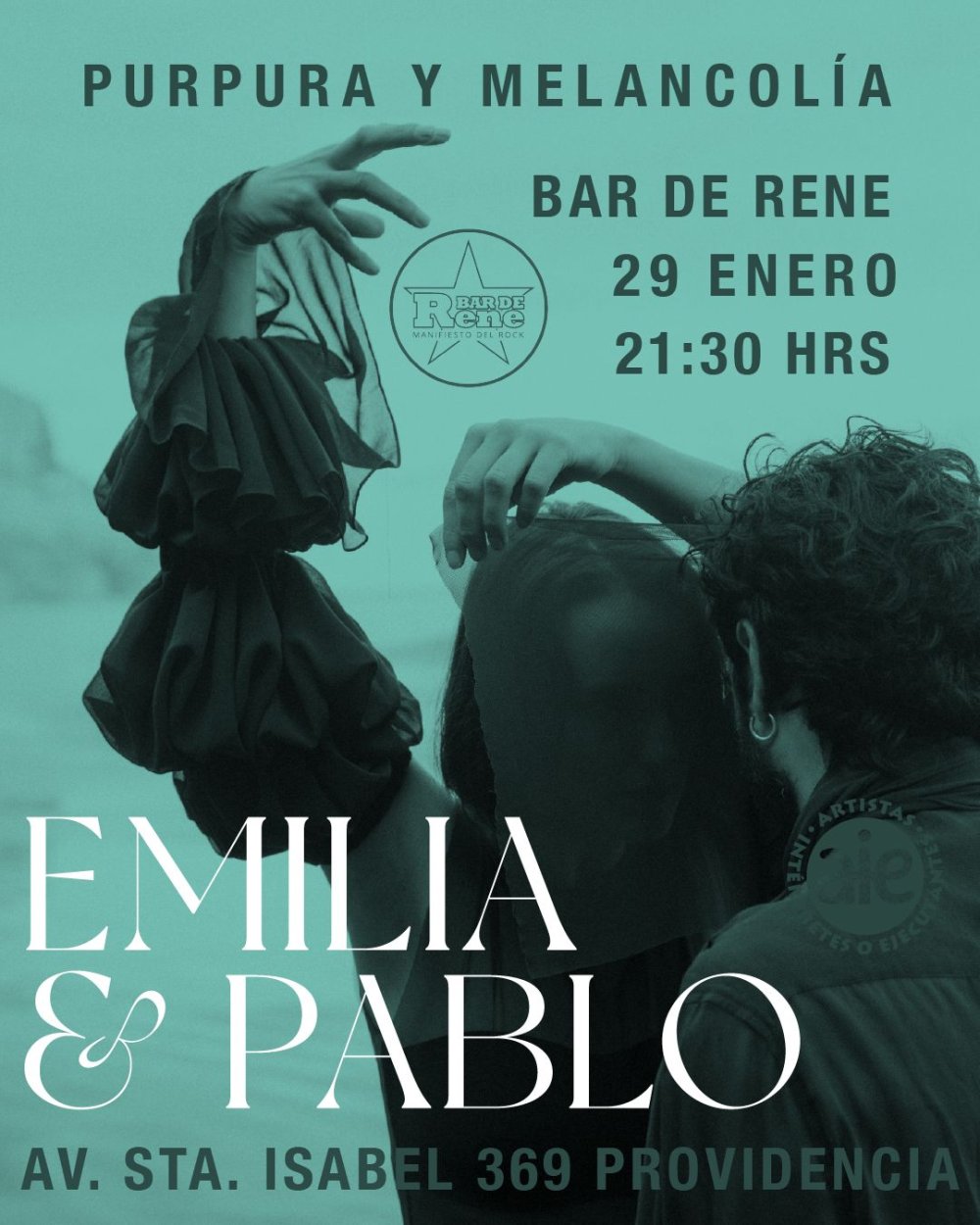 Imagen del evento: EMILIA Y PABLO EN BAR DE RENÉ