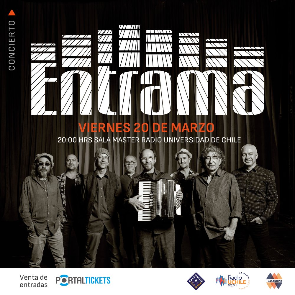 Flyer ENTRAMA EN CONCIERTO EN SALA MASTER