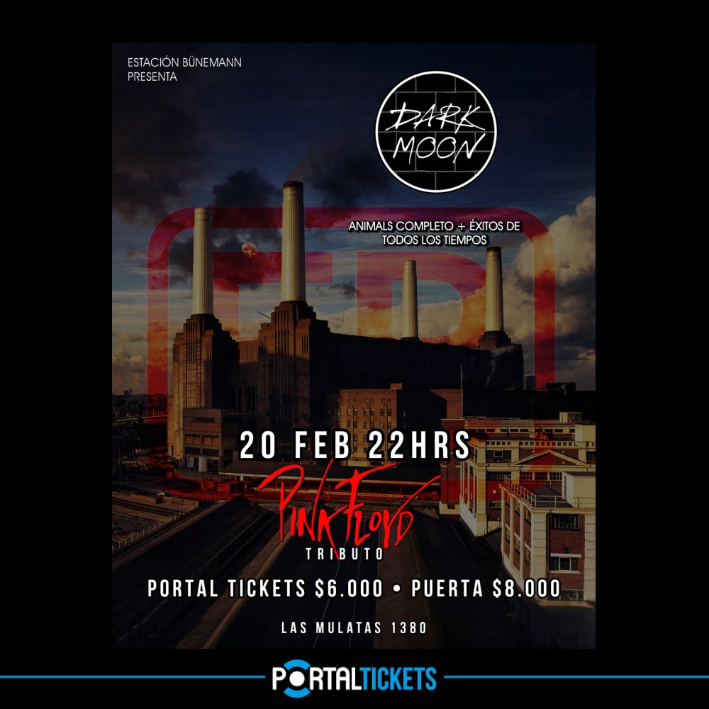 DARK MOON: TRIBUTO A PINK FLOYD EN BUNEMANN, VALDIVIA