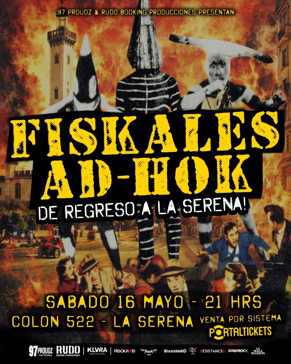 Flyer FISKALES AD-HOK DE REGRESO EN LA SERENA